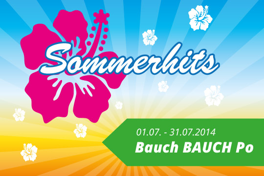 Bauch-BAUCH-PO-Special 01. Juli - 31. Juli 2014